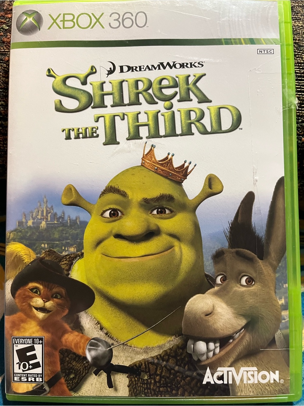 Xbox 360 Shrek The Third - (Green)